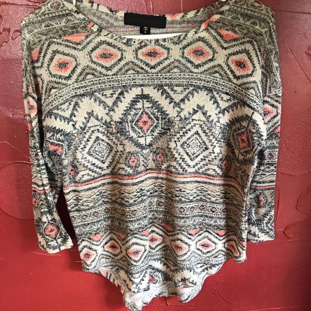 Mid long sleeve shirt